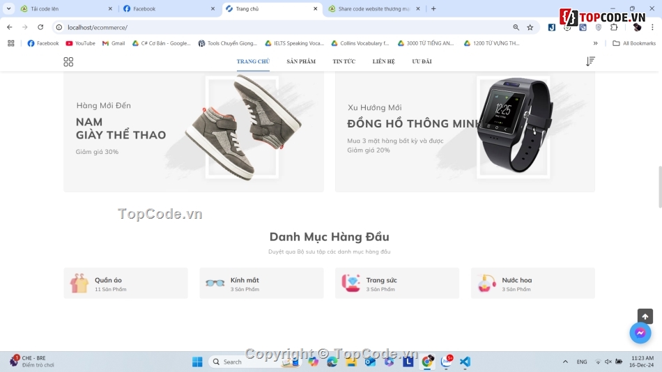 Code web,Đồ án,web,website,thương mại,tốt nghiệp